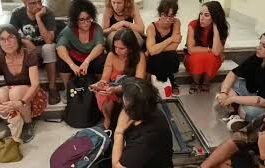 Encierro de «Marea Palestina: la educación contra el genocidio»